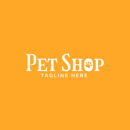 Platilla de diseño Pet Shop Services Offer Logo