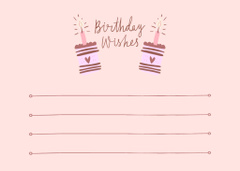 Best Birthday Wishes on Pink