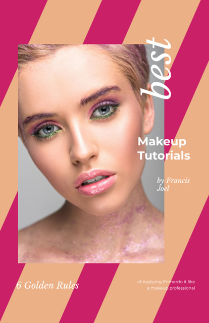 Szablon projektu Helpful Rules And Tutorials For Make-Up Invitation 5.5x8.5in