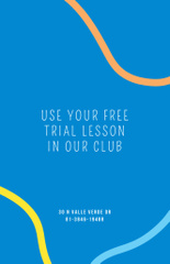 Yoga Club Special Offer of Free Trial Lesson