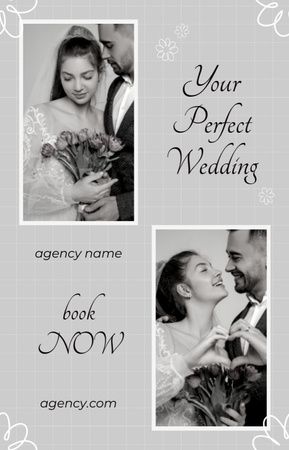 Wedding Planner Proposal with Lovely Couple IGTV Cover tervezősablon