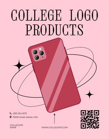 Ontwerpsjabloon van Poster 22x28in van Exclusive College Merchandise Promotion