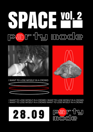 Modèle de visuel Party Inspiration with Creative Illustrations - Poster