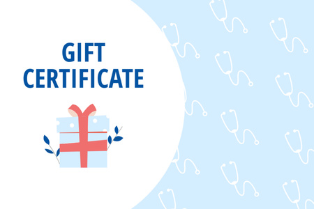Doctor's Services Offer Gift Certificate Design Template