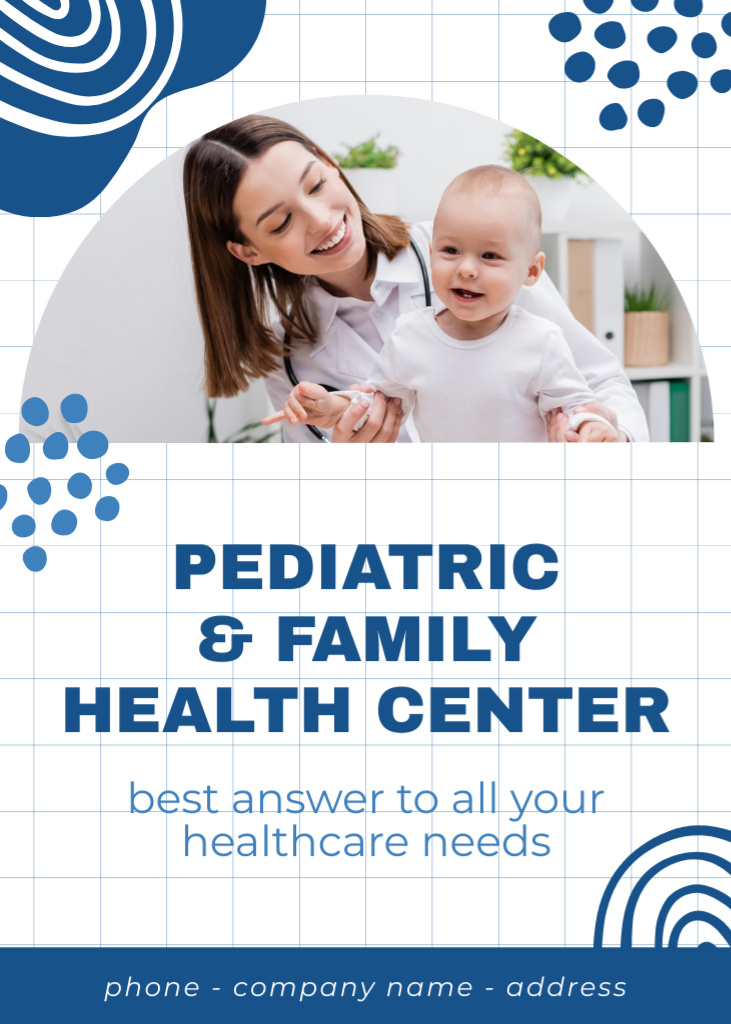 Family Health Center Services Offer Flayer Design Template