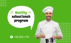 Healthy School Lunch Advertisement