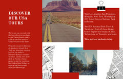 Booklet about Travel Tour to USA