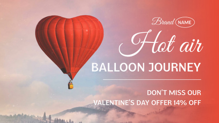 Special Valentine`s Day Journeys Sale Offer Full HD video Design Template