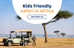 Lovely Safari Trip Promotion For Family With Kids