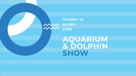Plantilla de diseño de Water show Event Announcement FB event cover 