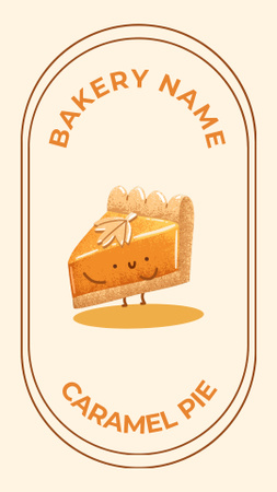 Caramel Pie Offer Instagram Video Story Tasarım Şablonu