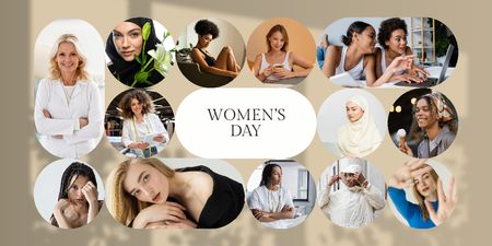 International Women's day Twitter – шаблон для дизайну