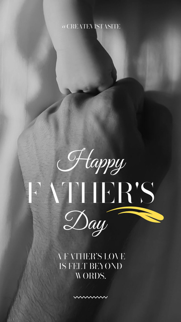 Happy Fathers Day Instagram Story Design Template