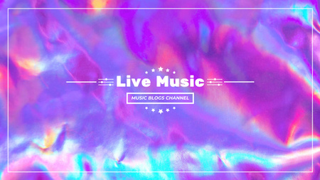Live Music Blog Promotion Youtube Design Template