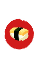 Illustration of Yummy Sushi