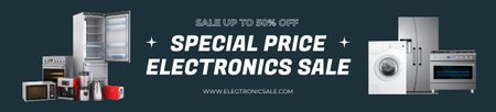 Designvorlage Special Price on Electronics Sale für Ebay Store Billboard