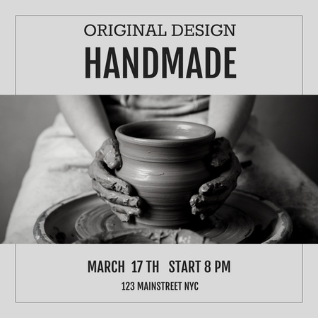 Platilla de diseño Proposal of Original Design Pottery Instagram