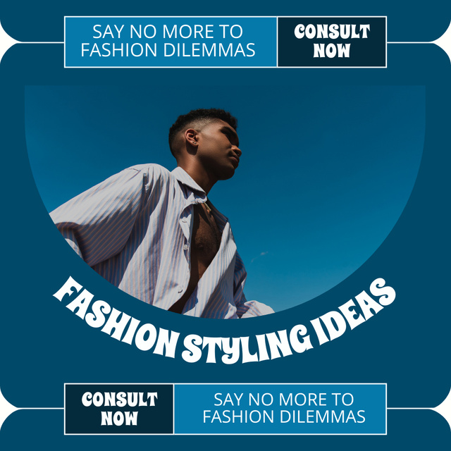 Designvorlage Fashion and Styling Ideas für Instagram