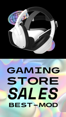 Gaming Gear Sale Offer Instagram Video Story Design Template
