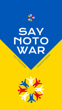 Awareness about War in Ukraine Instagram Story – шаблон для дизайна