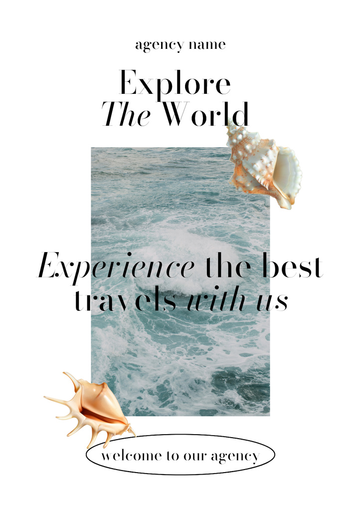 Template di design Best Travel Offers Poster