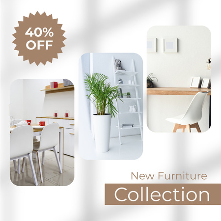 New Furniture Collection Discount Instagram Design Template