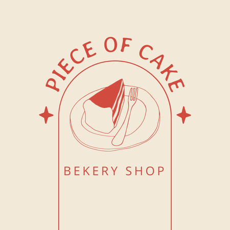 Modèle de visuel emblème de boulangerie - Logo
