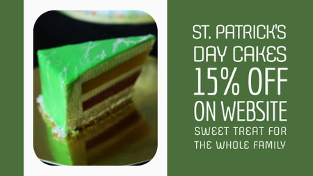 Patrick's Day Sweet Treat With Discount Full HD video Design Template