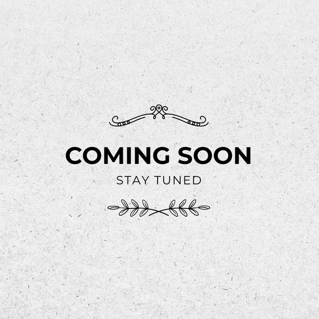 Szablon projektu Store Opening Announcement with Sketch of Twigs Instagram