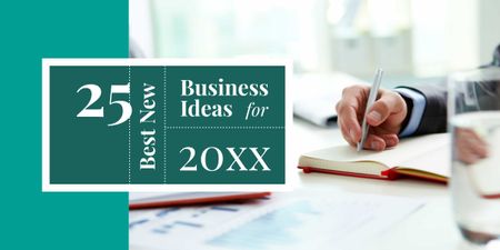 Proposal of New Business Ideas Image – шаблон для дизайну
