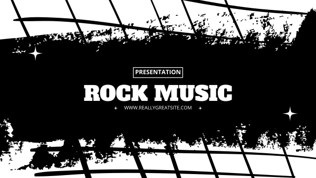 Template di design Rebellious Rock Music Event Promotion Youtube