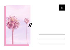 Los Angeles city palms