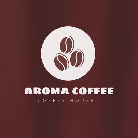 Aromatic And Creamy Coffee Logo Design Template