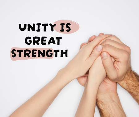 Unity is Strength Facebookデザインテンプレート