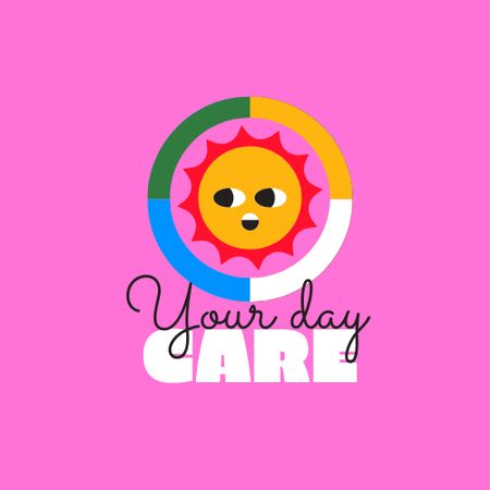Daycare Apply Announcement Animated Logo Design Template