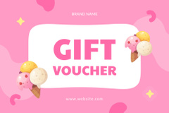 Gift Voucher Offer for Delicious Ice Cream