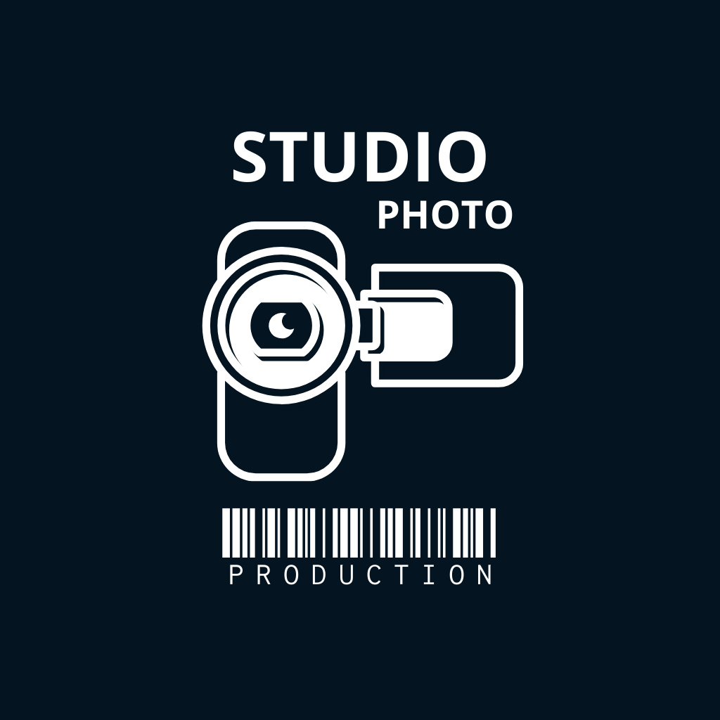 studio photo production logo design Logo Modelo de Design