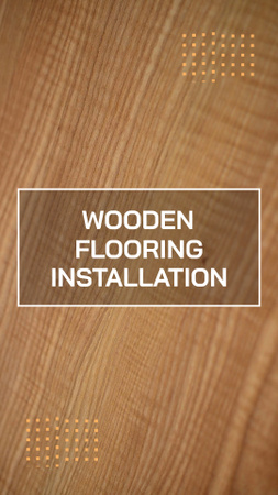 Premium Hardwood Flooring Service With Options TikTok Video Design Template