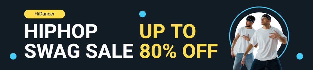 Sale of Hip Hop Apparel with Discount Ebay Store Billboard – шаблон для дизайну