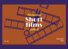 Ad of International Festival of Short Films