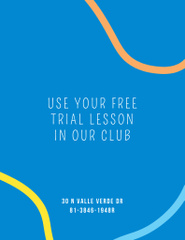 Special Offer of Free Trial Lesson in Yoga Club Offer