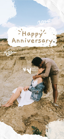 Have a Romantic Anniversary Snapchat Moment Filter Design Template