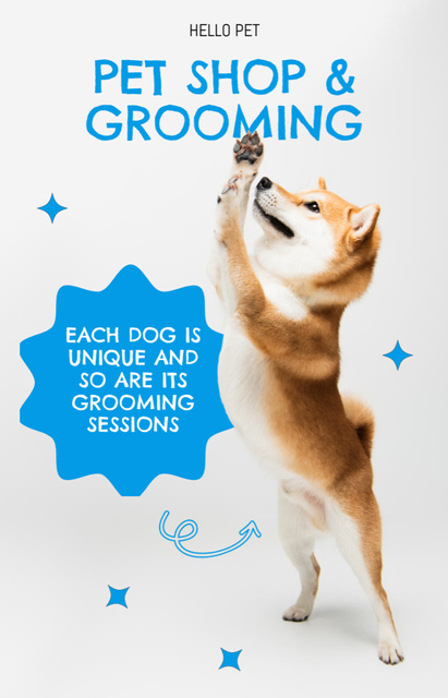 Pet Shop and Grooming IGTV Cover Πρότυπο σχεδίασης