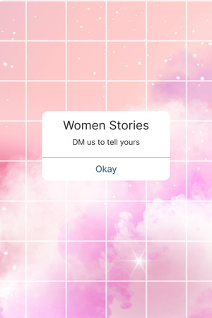 Szablon projektu dziewczyna power promocja na fairy pink sky Pinterest
