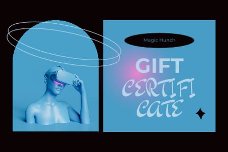 Extended reality​ Gift Certificate Design Template