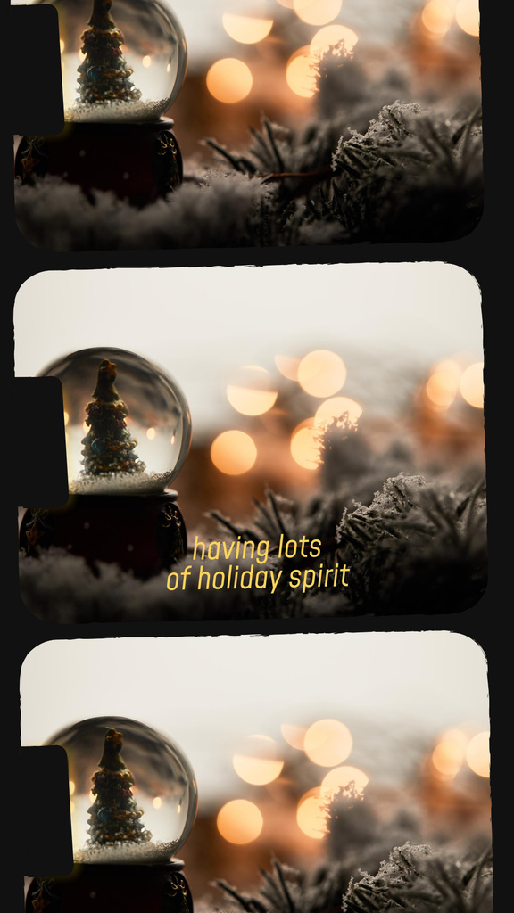 Christmas Mood with Cute Children Instagram Story Design Template