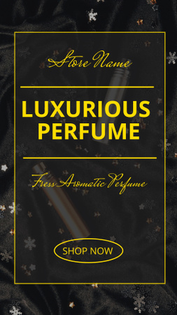 Luxury Fragrance Sale Offer Instagram Video Story tervezősablon