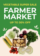 Farmer's Veggies Sale Offer
