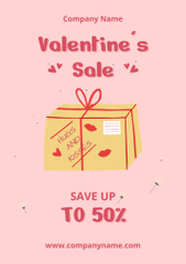 Valentine's Sale Announcement with Parcel Post
