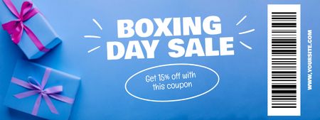 Boxing Day Special Discount Offer Coupon Design Template